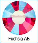 Fuchsia AB Rhinestone